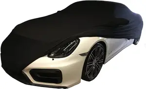 Custom Car Cover Hot Sale Super Soft Stretch Breathable Car Cover Car Parking Cover For Indoor