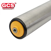 Embout de rouleau de convoyeur en polymère plastique nylon avec trou intérieur rond pour rouleau de 50 mm de diamètre