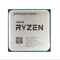 Baru, Tray Loose AMD R5 5600X Baru R5 5600X 3.7 GHz 6-core 12 Thread Central Processing Unit 7NM 65W L3=32m Socket AM4
