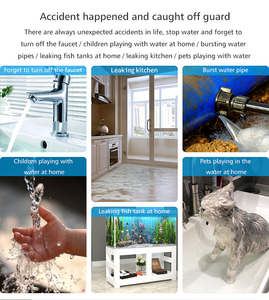 Rilevatore di perdite d'acqua intelligente WiFi <span class=keywords><strong>allarme</strong></span> per perdite d'acqua di sicurezza domestica - Product Image 5