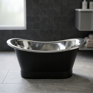 Bañera Ovalada de Cobre Independiente para Adultos, de Lujo, Ecológica, sin Tapa, Artesanía India para el Hogar - Product Image 1
