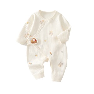 Mameluco de Algodón Puro para Bebé 82/40 Unisex Primavera Otoño con Estampado de Dibujos Animados - Product Image 5
