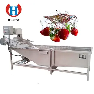 Công Nghiệp Điện Trái Cây Và Rau Quả Bubble MÁY GiẶT/Apple MÁY GiẶT/Cherry Bubble Máy Giặt