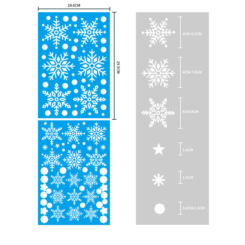 Bq012 white snowflake (element more)