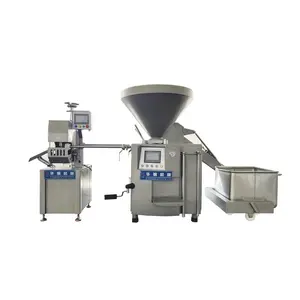 HUAGANG Automatic sausage stuffer and sausage clipper machine for sale