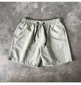 Short athlétique d'entraînement décontracté pour hommes, avec impression de logo personnalisé, short de sport en nylon pour l'entraînement physique - Product Image 5