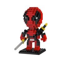 Set de Figuras de Acción Coleccionables de Superhéroes de Plástico Personalizadas, Bloques de Construcción para Armar, Juguete de Modelo, Excelente Regalo para Niños