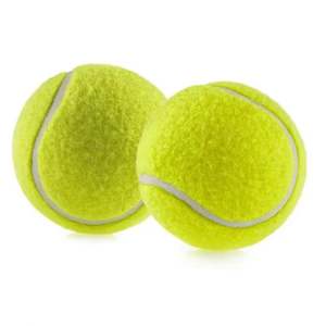 Balle de tennis d'entraînement personnalisée de haute qualité avec logo, en caoutchouc pressurisé professionnel, durable, portable, écologique, pour le divertissement et le sport - Product Image 3