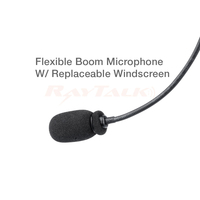 Casque ultra-léger derrière la tête avec microphone PTT, écouteurs et casque pour talkie-walkie Motorola CP040