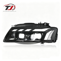 Pour Audi A5 B8 pré-lifting 2008-2011, style RS5, phares LED 12V 10000 lumens, DRL, clignotants séquentiels, lentille de projecteur