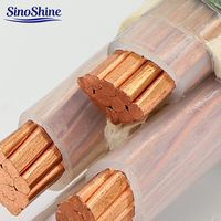 Cable de Alimentación de Aluminio XLPE PVC de 4 Núcleos, 150/185/240 mm², Cable Subterráneo Blindado STA, 0.6 1kV YJLV22, Cable Eléctrico IEC 60502-1