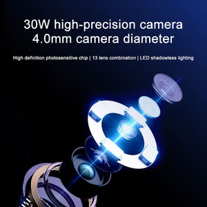 <span class=keywords><strong>Otoscope</strong></span> 1080P avec connexion WiFi intelligente Nouveau Style Outil de suppression de cire d'oreille électrique Caméra Lumière Beauté Soins personnels Nettoyeur d'oreille - Product Image 2