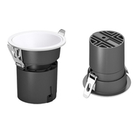 Nouveau spot LED encastré COB, éclairage mural anti-éblouissement profond, lampe de lavage mural pour salon sans lumière principale, décoration intérieure