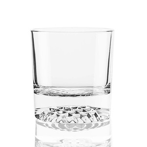 Verre à whisky créatif NOVARE 310 ml en cristal sans plomb, motif côtelé unique, base épaisse, verre à whisky artistique certifié pour usage domestique - Product Image 1
