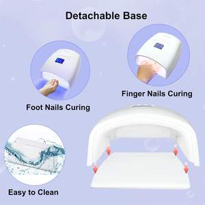 Lampe à ongles LED sans fil rechargeable en plastique avec batterie intégrée pour usage domestique – Vente en gros - Product Image 2