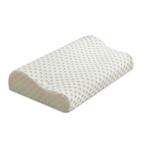 Oreiller ergonomique moderne en mousse à mémoire de forme pour le cou, orthopédique, pour un sommeil sain, conception OEM ODM