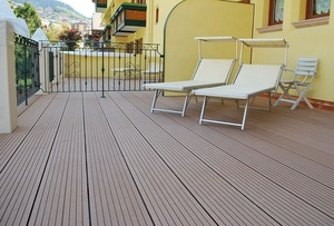 Free Sample Outdoor Wpc <strong>Terrace</strong> Engineered Wooden Decking <strong>Flooring</strong> for Garden Swimming Pool Used - Product Image 5