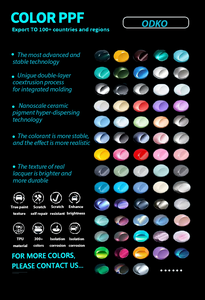 ฟิล์ม PPF สีรุ้ง แบบม้วน ซ่อมแซมตัวเองได้ ป้องกันรังสียูวี ผลิตจาก TPU อุปกรณ์ตกแต่งรถยนต์ เครื่องมืออิเล็กทรอนิกส์ ผลิตภัณฑ์เชื่อมต่อสำหรับยานยนต์ - Product Image 5