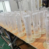 TONGYUAN Barres en acrylique PMMA - Grandes quantités en stock, tailles personnalisées (2-70 mm), longueurs (2000 mm), livraison rapide en 7 jours, base de signalisation