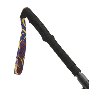 Bastón de Trekking Plegable de 5 Secciones de Aleación de Aluminio 7075A con Punta de Tungsteno, Bloqueo Rápido, Ajustable de 110-130 cm, Duradero y Portátil para Senderismo - Product Image 4