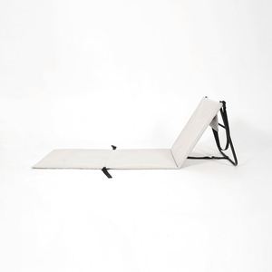 Portable Adjustable Light-Weight Fabric <b>Foldable</b> Beach <b>Chair</b> Outdoor Floor Sofa <b>Cushion</b> Durable Comfortable Beach Mat for Park - Product Image 5