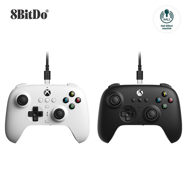 8Bitdo Ultimate Wired Controller for Xboxes Series/PC Gamepad Hall Rocker Manette Joystick 82CE04D