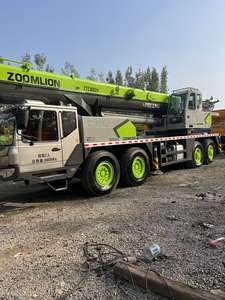 Grue sur chenilles d'occasion Zoomlion ZTC800 80 tonnes 2018 de haute performance, fabriquée en Chine, avec moteur, boîte de vitesses et PLC, rapport fourni - Product Image 2