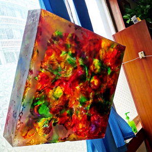 Hot Sale New Price for Kilo Big <b>Blocks</b> Multi Red Glass Raw Material for Jewelry Making - Product Image 1