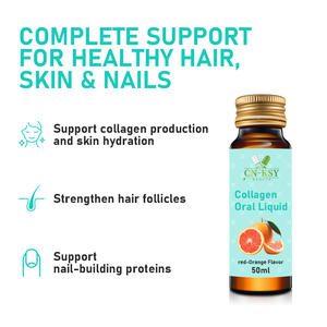 OEM-Verpackung Vegane Rot-Orange-Geschmacksrichtung mit Vitaminen und Mineralien für Nagel- und Haarpflege, Glanz-Kollagen-Peptid-Lösung als Flüssigkeit zum Einnehmen - Product Image 4