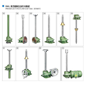 Reductor de engranajes elevados en espiral/tornillo Jack/reductor de engranajes - Product Image 5