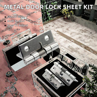 Kit de fabrication sur mesure de pièces embouties en tôle d'acier au carbone RF de 2 mm pour serrures de porte réglables et charnières