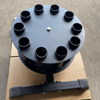 200kg capacité de poids Commercial Gatlin support de rangement rotatif pour ensembles de barres d'haltères insérer support de tige stockage équipement de Fitness