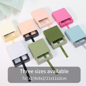 Milan Transparent Pe Mince Film <span class=keywords><strong>Suspension</strong></span> Colliers Bracelet Anneau Boucle D'oreille Bijoux Boîte D'emballage - Product Image 4