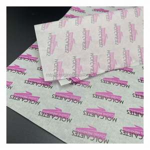 Papier ciré personnalisé anti-graisse simple face, sûr pour les aliments et de taille adaptable avec impression de logo pour l'emballage de biscuits et de lait - Product Image 4