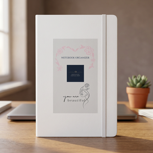 Quaderno a spirale in pelle A5 con 100 fogli per la scuola-AmoreBell - Product Image 3