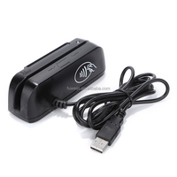 Penjualan Terlaris YL116 Antarmuka USB 3-in-1 Pembaca Kartu Magnetik/IC/RFID NFC Protokol ISO 14443A 13.56MHz Kontrol Akses