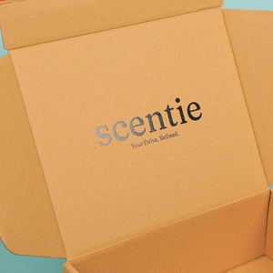 Cajas de Cartón Corrugado Ecológicas para Envíos de Cosméticos, con Logotipo Personalizado, Forro de Esponja, para Regalos y Envíos - Product Image 4