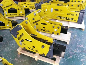 Alat Berat Konstruksi  Hydraulic Rock Hammer <span class=keywords><strong>Breaker</strong></span> Demolition Hammer <span class=keywords><strong>Breaker</strong></span> untuk Backhoe Excavator 3CX 3DX 4CX 420f 580 - Product Image 6
