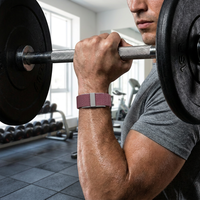 Bracelet de montre en nylon léger et respirant BEEFLYPOWER, réglable avec fermeture auto-agrippante, bracelet de sport pour Google Fitbit Air