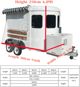 Fabricant de remorques de camion de nourriture professionnel chariot de nourriture mobile personnalisé pour la vente remorque de restauration - Product Image 6