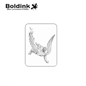 Tatuaggio Temporaneo Boldink Personalizzato Realistico Icaro con Ali Cadenti, Impermeabile, Lunga Durata 2 Settimane, Inchiostro Jagua - Product Image 6