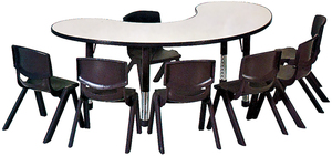 Gran oferta, mesa para niños, muebles de jardín de infantes, mesa de comedor redonda para niños y juego de sillas para guardería infantil - Product Image 4
