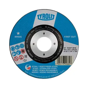 Tyrolit outils abrasifs matériel fer couper disque meule discothèques de corte 4 1/2