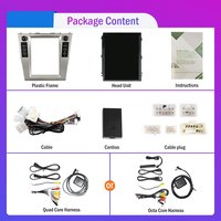 Pour Toyota Camry 2008-11 Double Din stéréo de voiture 2 Din Android lecteur MP5 Autoradio Audio lecteur DVD de voiture Navigation GPS