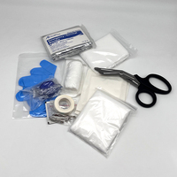 Trousse de premiers secours portable 42 pièces Classe I, pochette double couche pour sports de plein air, pêche, chasse FA546