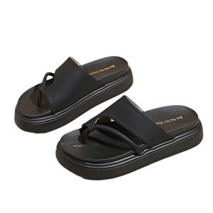 รองเท้าแตะพื้นหนาสำหรับผู้หญิง, <span class=keywords><strong>2025</strong></span>แฟชั่นระดับไฮเอนด์ใหม่รองเท้าแตะผู้หญิงกันลื่น - Product Image 5