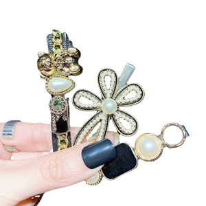 5 pezzi 6 pezzi Set di Clip per capelli con perla in lega di perle e forcine per capelli squisite Clip per capelli personalizzate per accessori da donna - Product Image 5