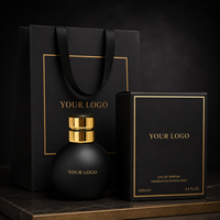 Parfum Oriental de Dubaï pour Homme, Flacon à Capuchon Doré, Qualité Designer Originale, Vaporisateur de Niche, OEM ODM Branding