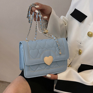 Nouveau sac carré mini à chaîne tendance pour femmes, sac bandoulière léger et luxueux - Product Image 4