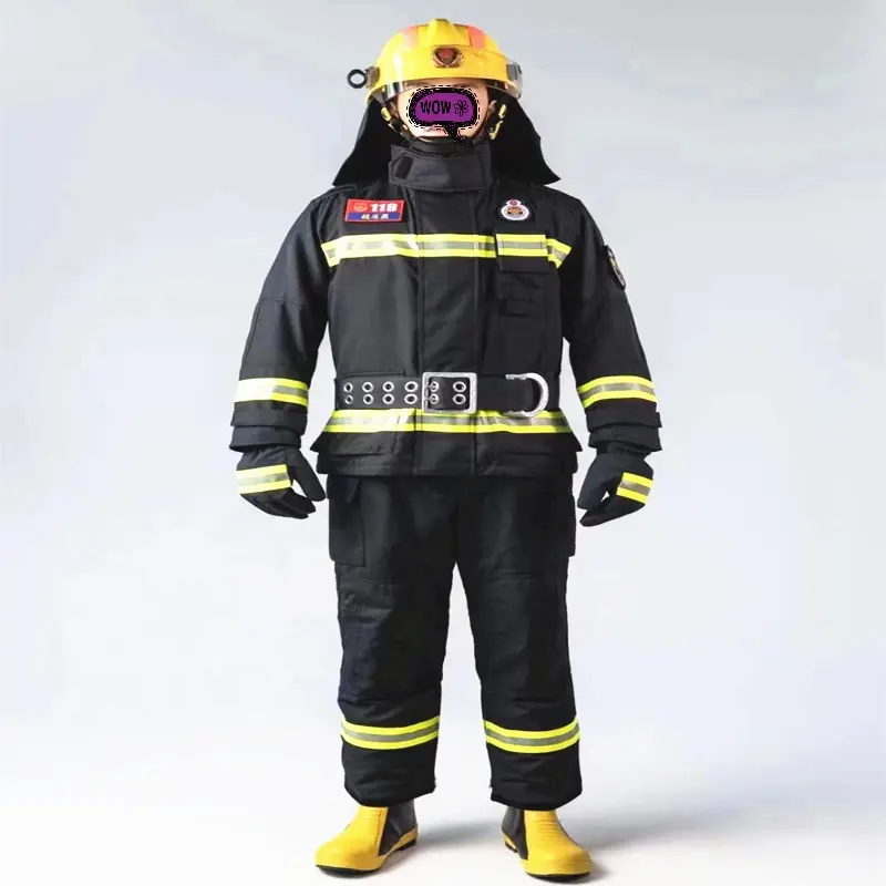 Brandweerlieden Pakken Uniformen Kleding Voor Brandwerende Brandweerman Kleding